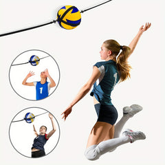 Adjustable Volleyball Spike Trainer for Powerful Serving, Jumping, and Spiking