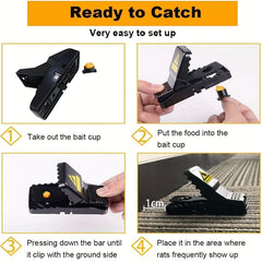 Mouse Traps Mice Traps For House Indoor Quick Effective Sanitary Safe Mousetrap