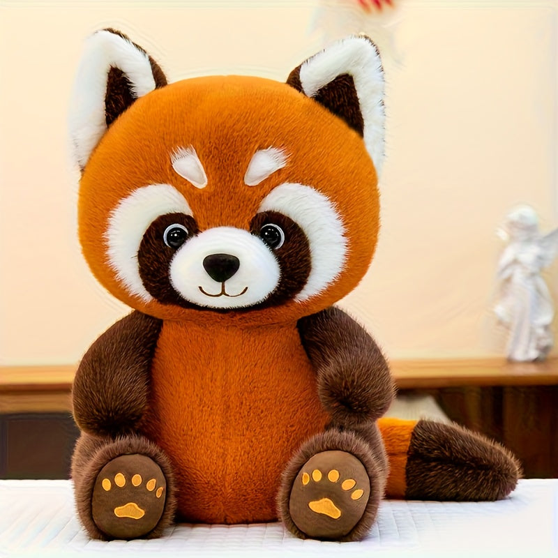 JACKCAT Video Game Raccoon Plush Soft Stuffed Animal Brown