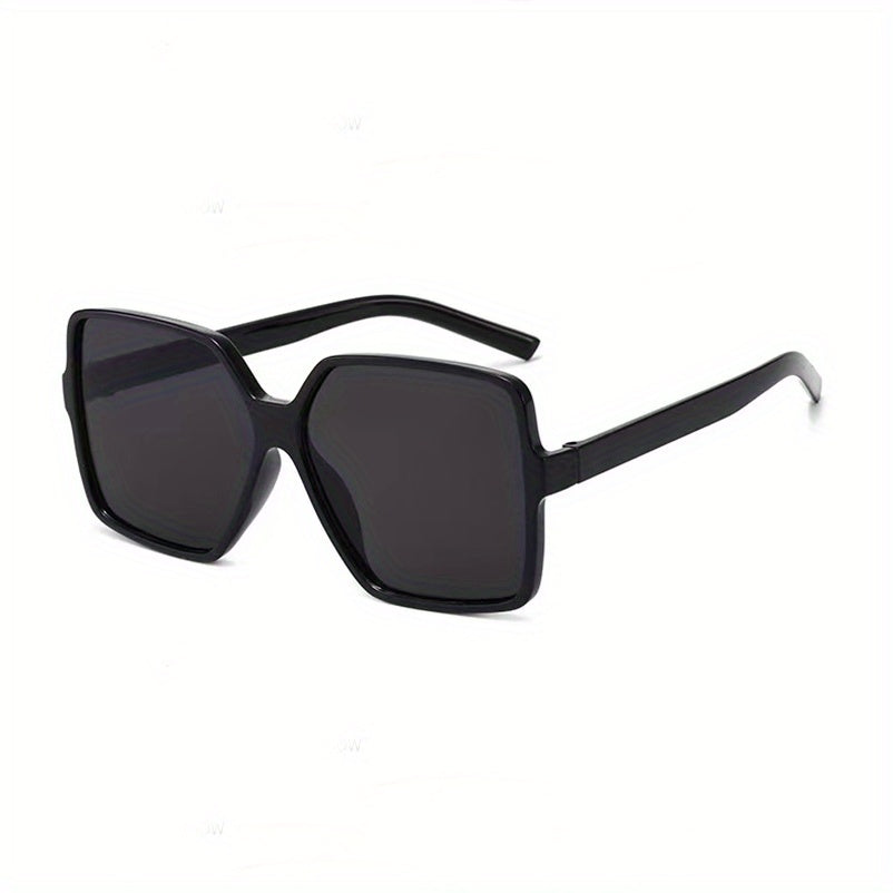 Oversized Square Sunglasses Casual Gradient Glasses UV400