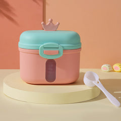 Crown Milk Powder Box with Cartoon Design