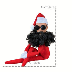 Christmas Elf Doll Ornament Festive Stoop Christmas Tree Decoration