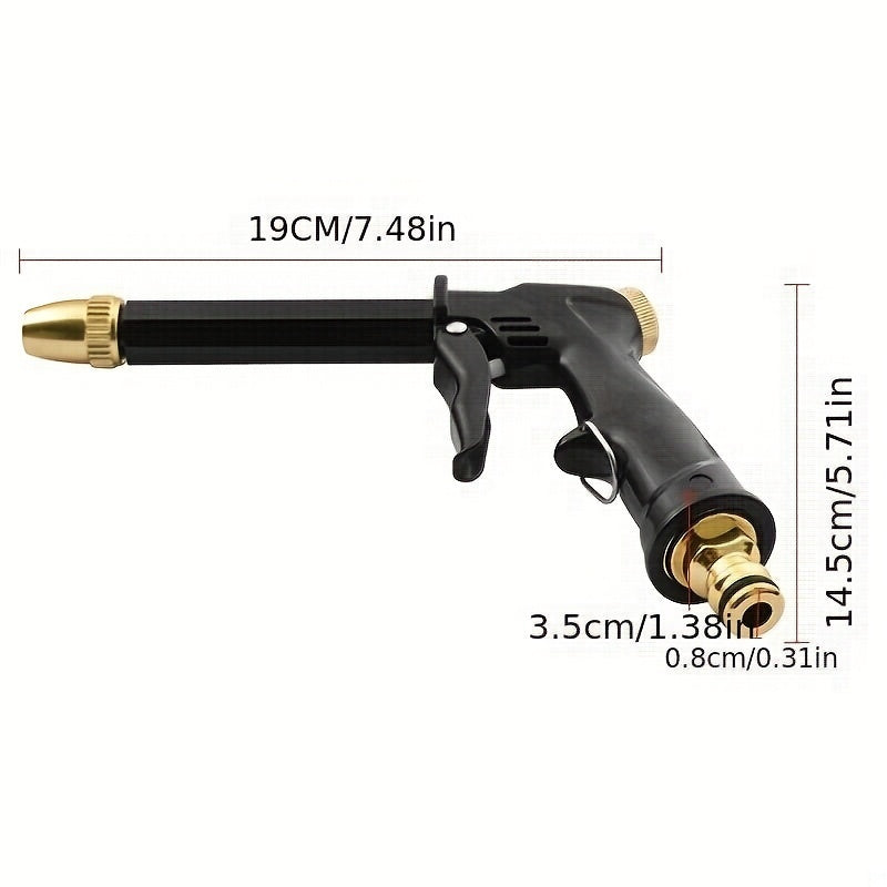 High Pressure Water Sprayer with Adjustable Nozzle for Car Washing