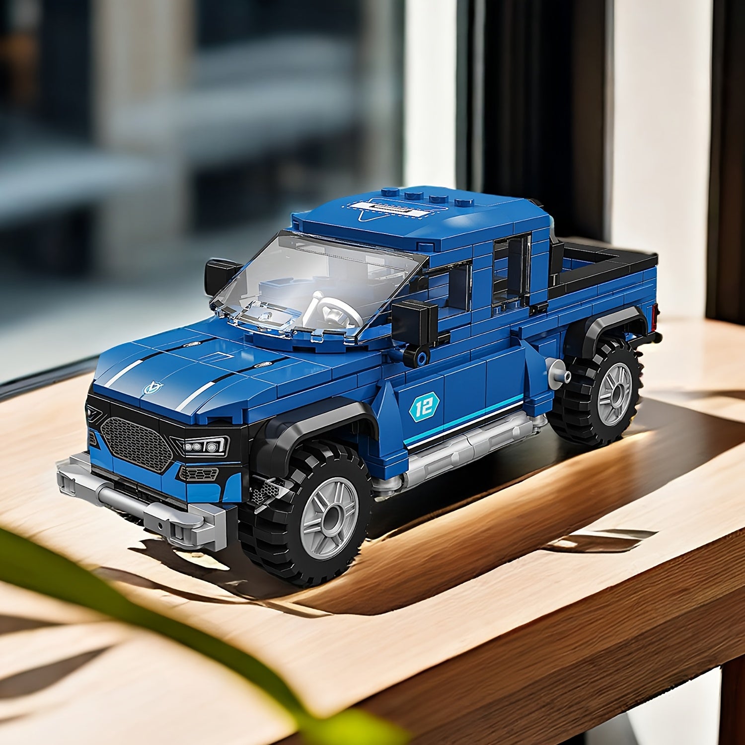 336pcs Truck Building Blocks Set ABS Construction Toy for Kids Movie Theme