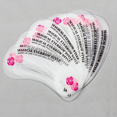 24pc Reusable Eyebrow Stencil Kit for Perfect Female Eyebrows Shape & Enhance