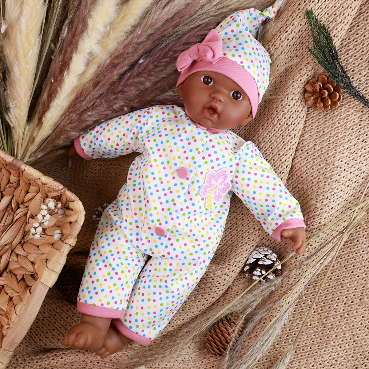 WERFLOT 16 inch Reborn Youngsters Doll Realistic Soft Body Lifelike Doll