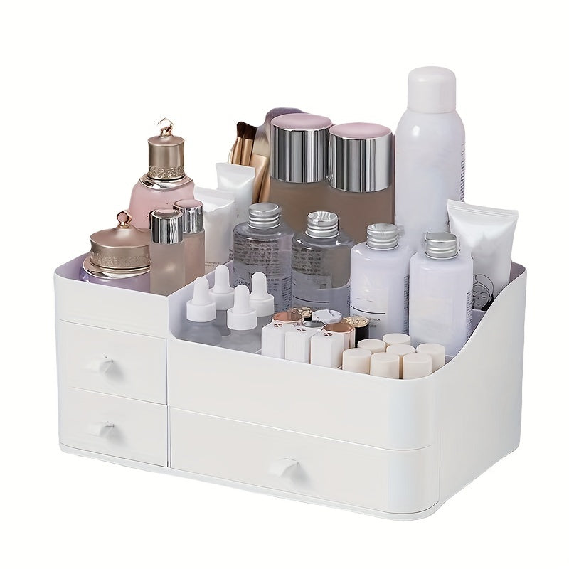 Large Makeup Organizer with Drawers for Vanity Desk