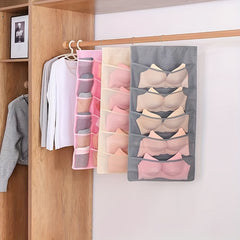 Double Sided Underwear Storage Hanging Bag