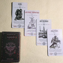 Pocket Occult Tarot Deck for Beginners