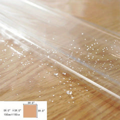 Transparent PVC Lace Tablecloth Waterproof Scald-proof for Living Room Tea Table
