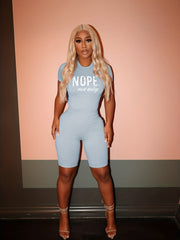 Casual Letter Print Two piece Set Short Sleeve T shirt & Elastic Shorts Outfits