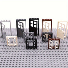 1x4x6 DIY House Building Block Toys Set - Compatible with No 60594, 60603, 60608