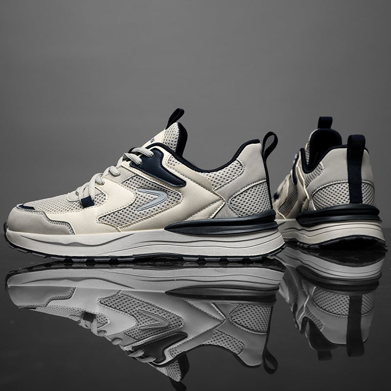 Men's Chunky Lace-up Sneakers Dad Shoes Athletic Shoes