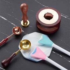 Fire Paint Cleaning Tool Silicone Scraper Pad Spoon