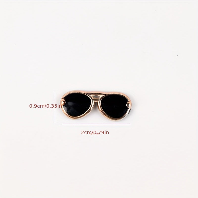 DIY Decorative Glasses Resin Accessories for Headwear and Jewelry