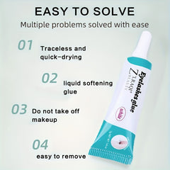 Professional Quick Dry Clear False Eyelash Glue 7ml