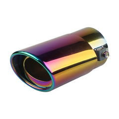 Colorful Car Exhaust Muffler Tail Pipe Stainless Steel Tail Throat