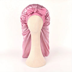 Silk Bonnet For Long Hair For Black Women Curly Hair Locs