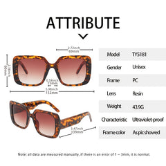Multicolor Women's Sunglasses with Zipper Case
