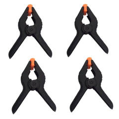 4pcs Plastic Spring Clamps Nylon Woodworking Clamps Retaining Clamps
