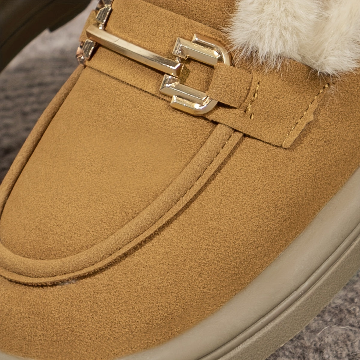 Women's Winter Snow Shoes Non Slip Thickened Warm Ankle Shoes