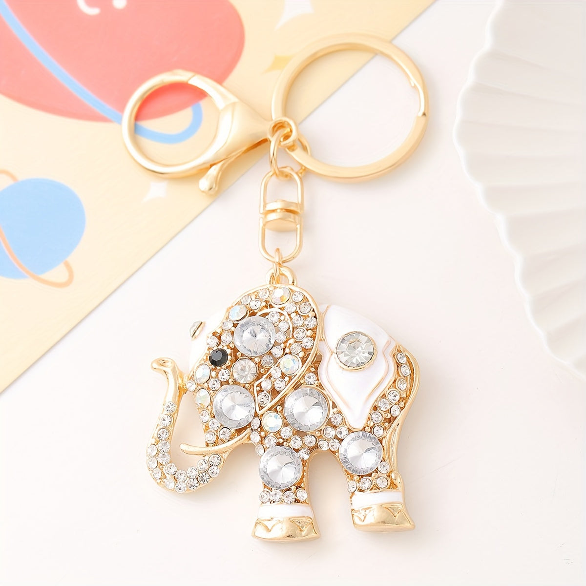 Elephant Keychain Gift For Women Men