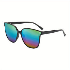 Men's Retro Square Sunglasses Holiday Sun Protection