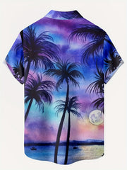 Men's Coconut Tree Hawaiian Shirt
