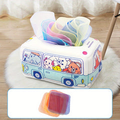 Baby's Magic Tissue Box Sensory Toy