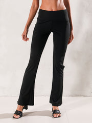 2pcs Flared Yoga Pants High Stretch Activewear