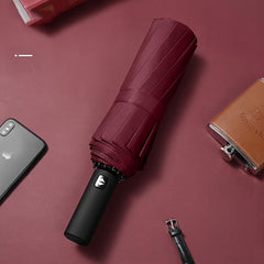 3 Fold Auto Umbrella Sun Protection Portable Folding Umbrella