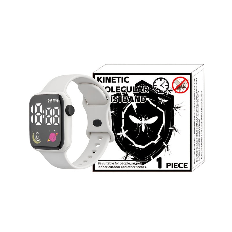 Square Astronaut Rocket Electronic Watch for Students