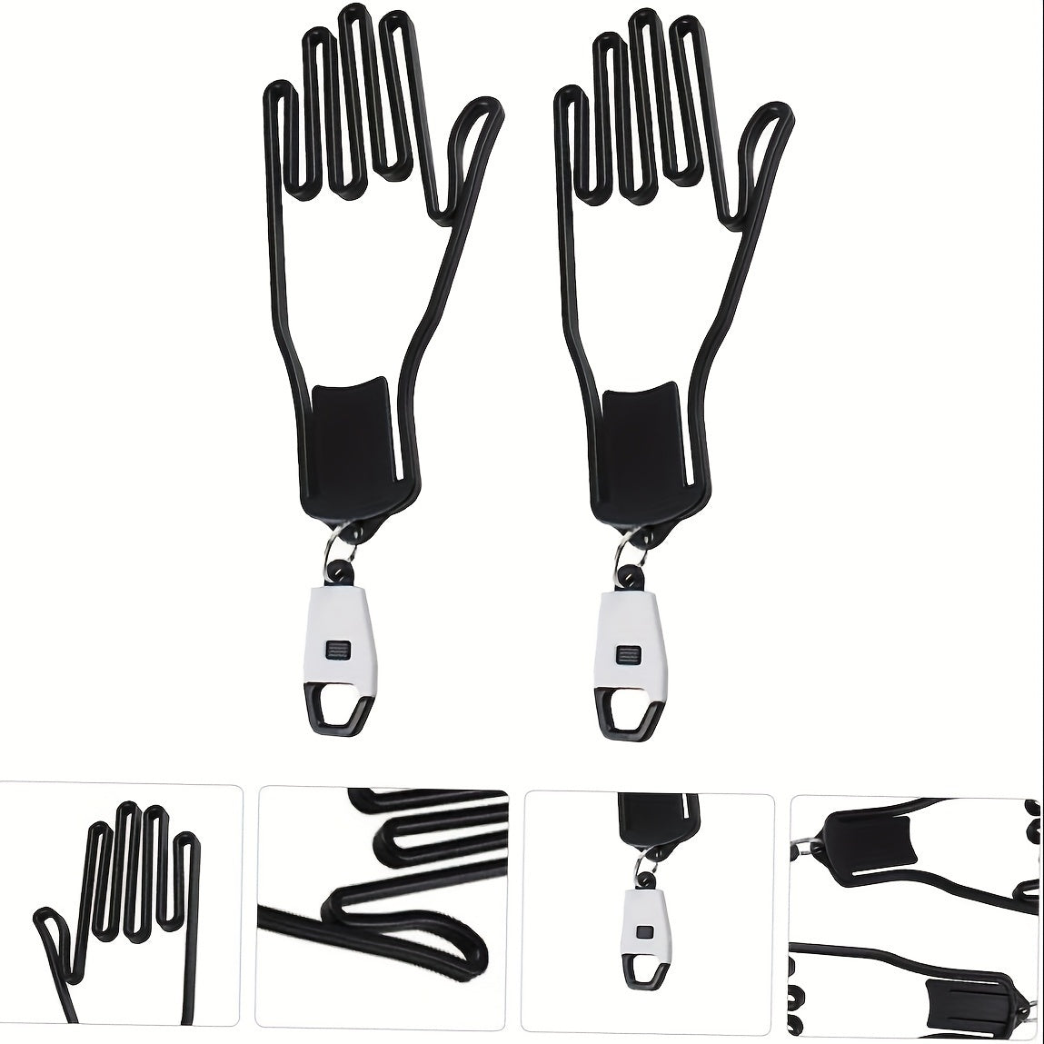2pcs Golf Glove Holder Golfing Accessories Golfs Glove Rack Gloves Support