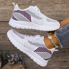 Women's Lightweight Breathable Running Shoes Soft Comfortable
