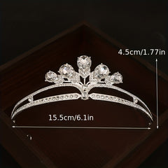 Rhinestone Crown Head Jewelry for Women