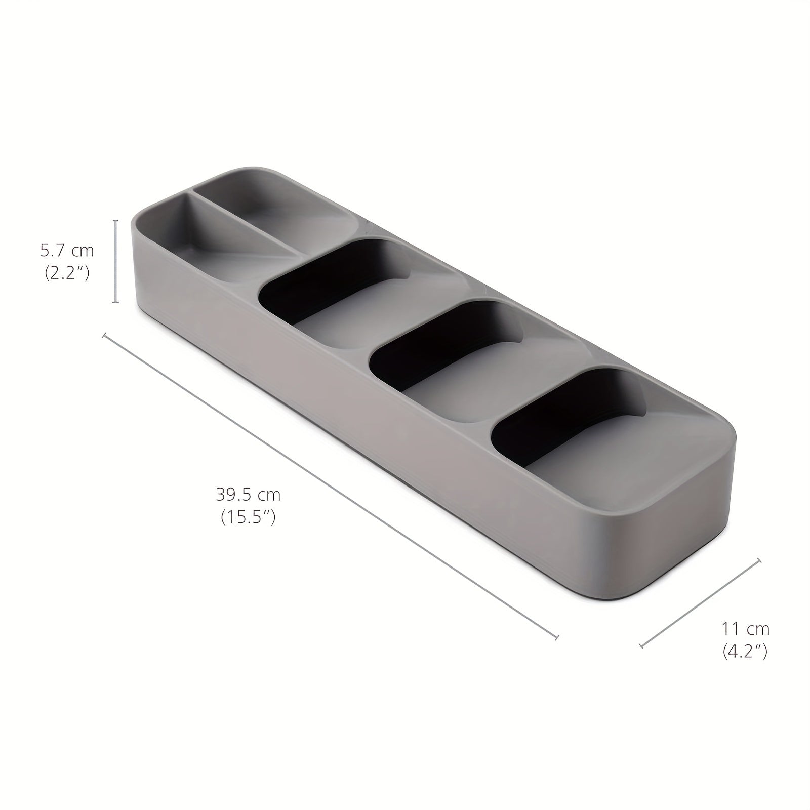 Compact Cutlery Organizer Kitchen Drawer Tray