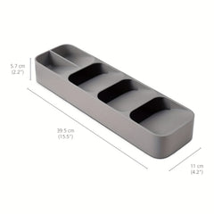 Compact Cutlery Organizer Kitchen Drawer Tray