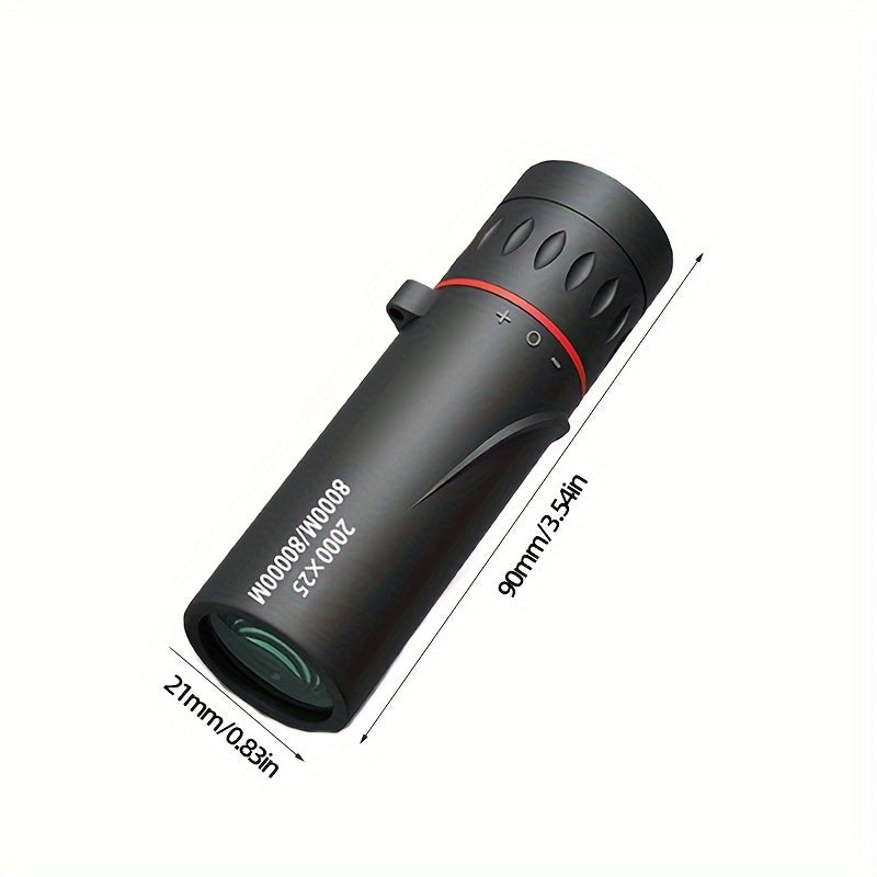 High Power Monocular Telescope for Smartphone Photo