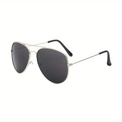 Aviator Sunglasses Mirrored Classic Sunshade Metal Eyewear