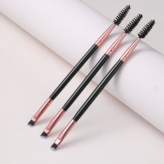 Double Ended Eyebrow and Eyeliner Brush Set