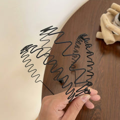 Men's Big Back Hair Hoop Oil Head Sports Headband