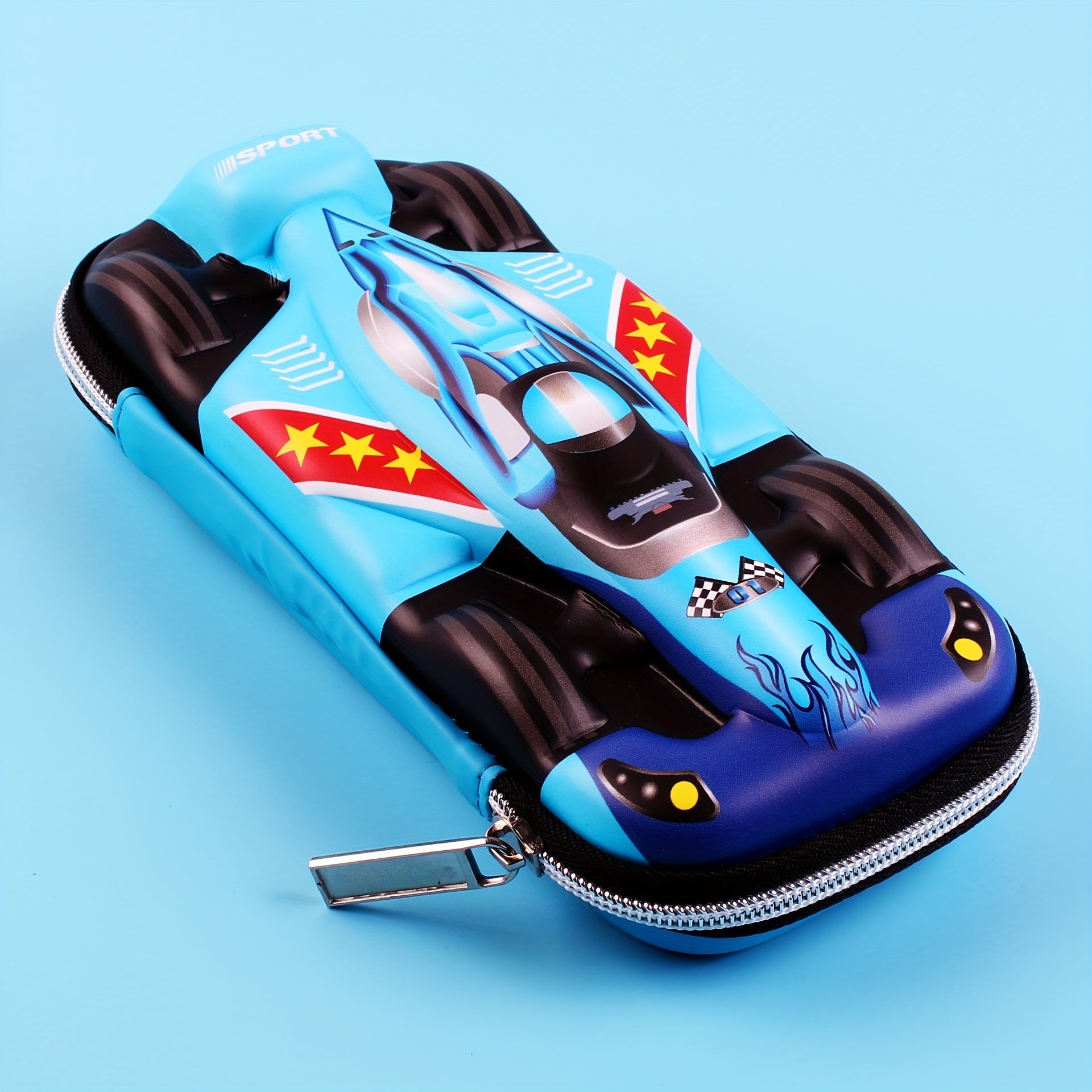 Sports Car 3D Pencil Bag Large Capacity Stationery Box