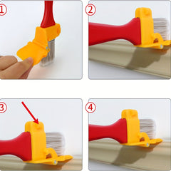 1pc Edger Paint Brush Durable Easy To Clean Wooden Handle DIY Tool