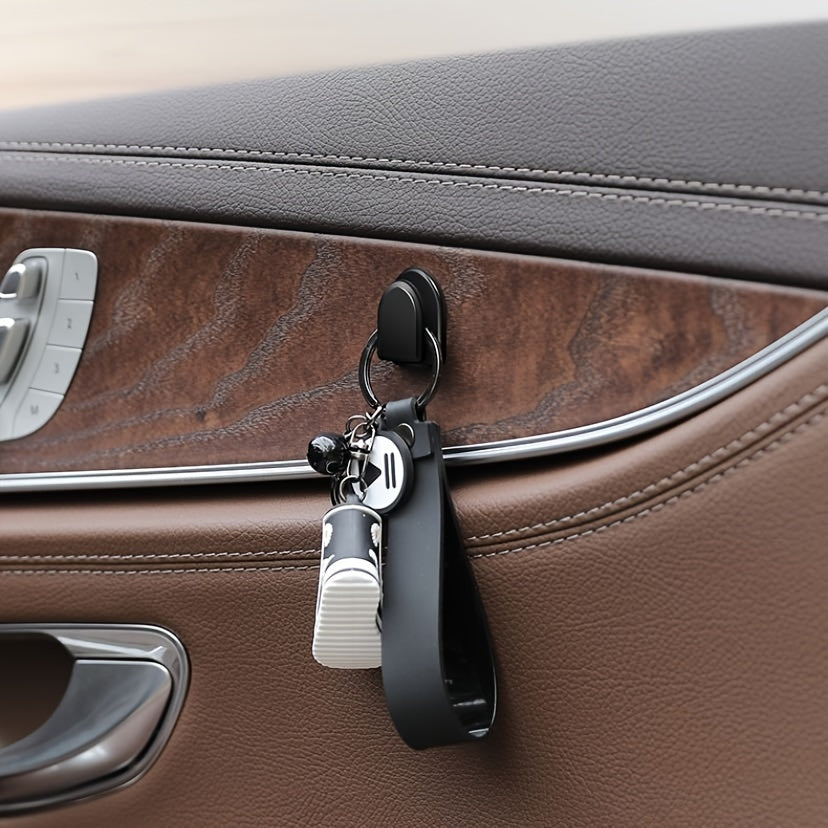 1pc Car Mounted Hook Inside And Outside Storage Small Hook
