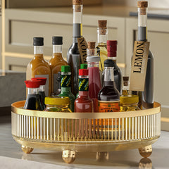 360 Degree Rotating Kitchen Storage Rack