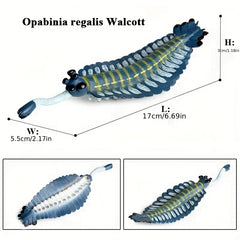 Cambrian Marine Animal Model Toy - Opabinia Sea Scorpion Crustacean