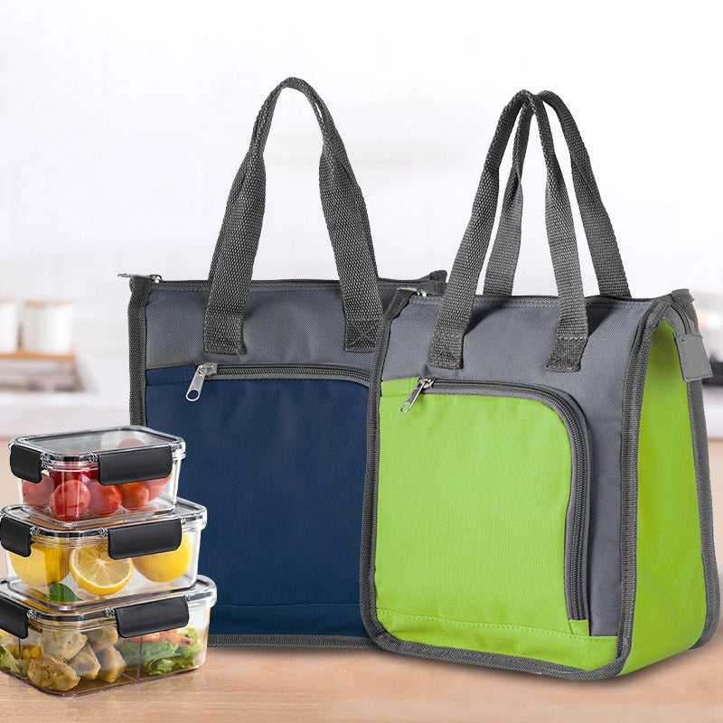 3pcs Nordic Thermal Bag Ice Bag Portable Oxford Cloth Bento Bag