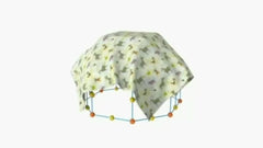 Fort Construction Tent Building DIY Mosaic Toy for Kids