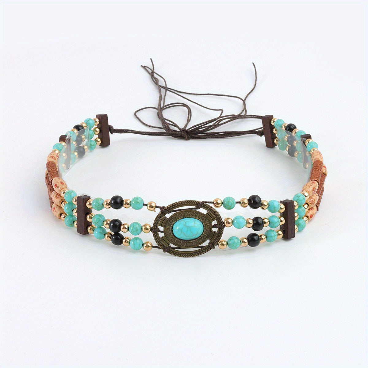 Western Cowboy Hat Band Women Men Boho Hat Belts Adjustable Size DIY
