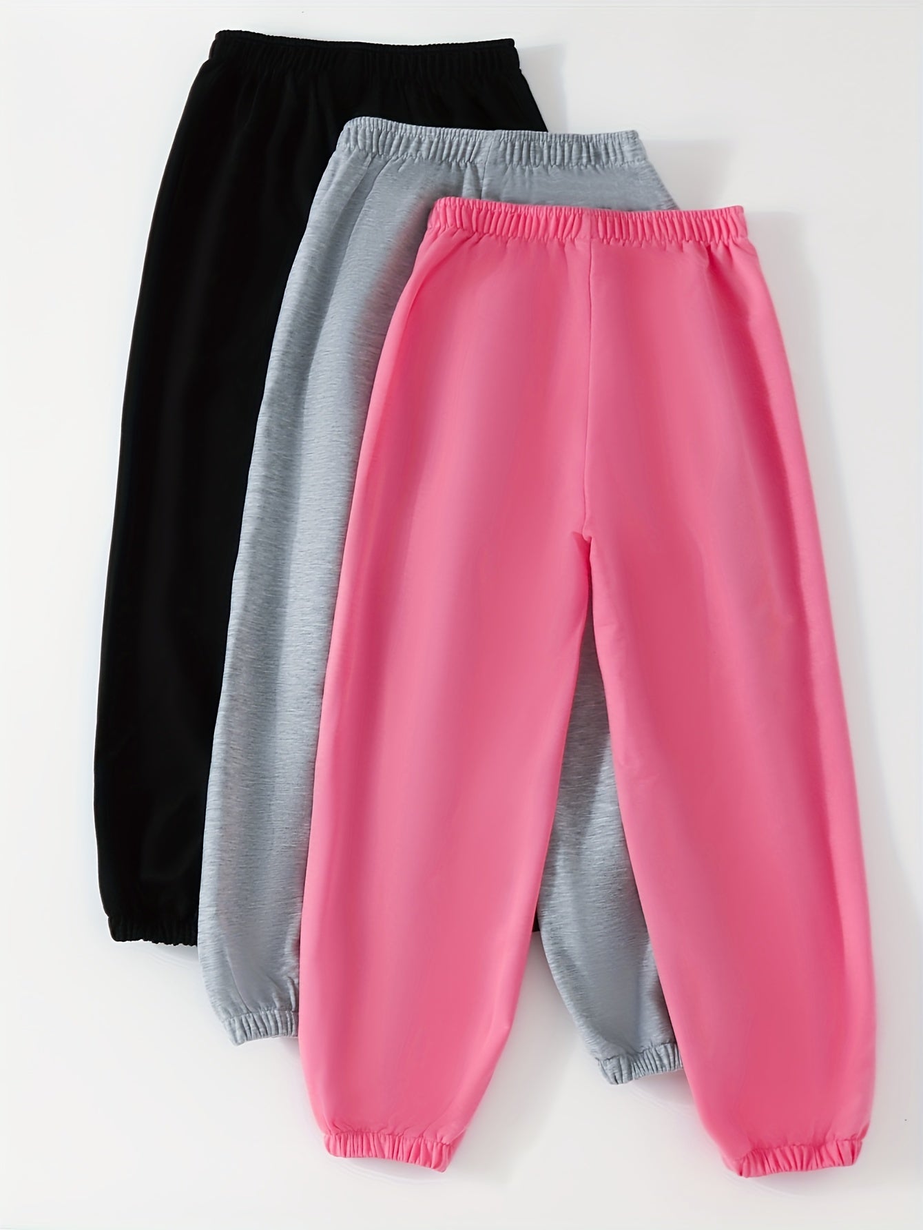 3pcs CALIFORNCA Letter Boys Active Sweatpants Jogger Sports Pants